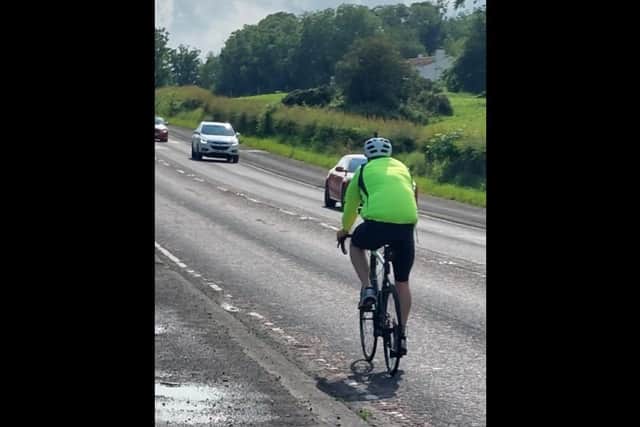 With the longer brighter evenings, and more cyclists out and about, police are urging drivers to share the road with cyclists safely. Photo: PSNI