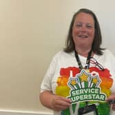 Claire Strain, security colleague, Asda Bangor