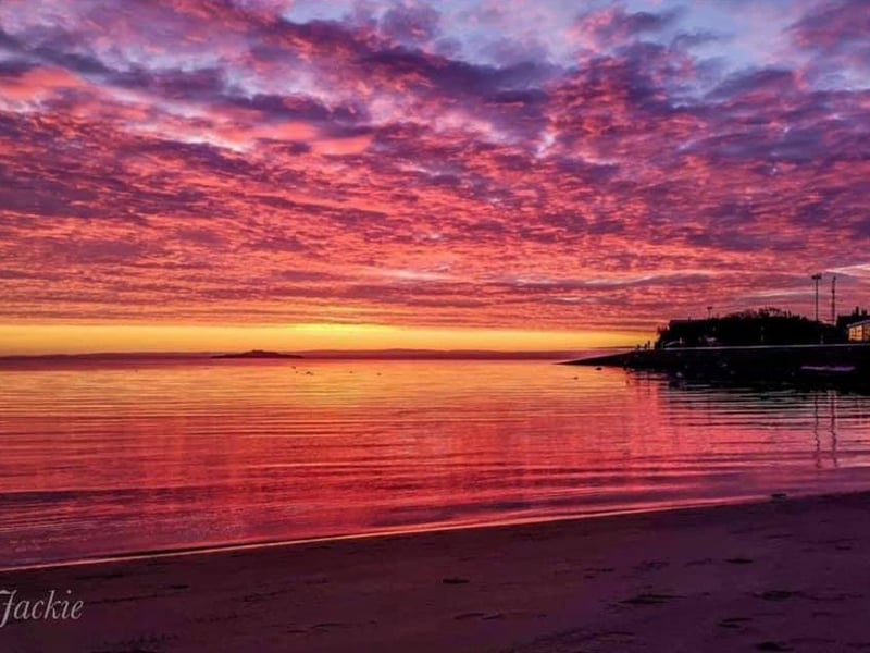With spectacular views across the Firth of Forth, this Fife beach is beautiful but "especially at sunrise" says Jacqueline, who took this gorgeous photo.