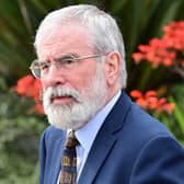 Former Sinn Fein leader Gerry Adams.