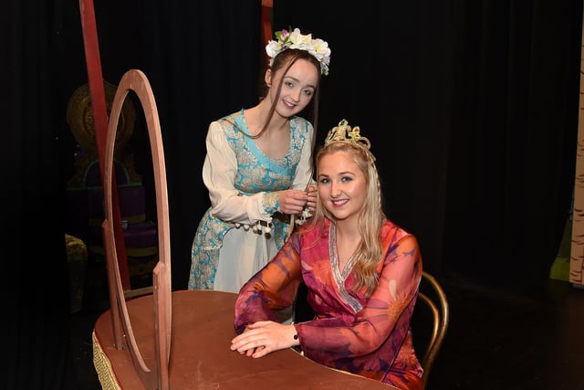 So-Shy and Princess Say-Wen played by Jacqui Hawthorne and Laura Clayton. PT02-207.