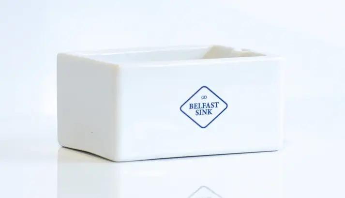 Cowfield Design is a Belfast-based father, son business that creates unique gifts inspired by Northern Irish culture.
They have created a mini Belfast sink (butler sink) inspired by the original and iconic Belfast Sinks. Formed with glazed and fired ceramic, use this sink as a plant holder, stationary pot, or tea caddy.
For more information, go to cowfielddesign.com