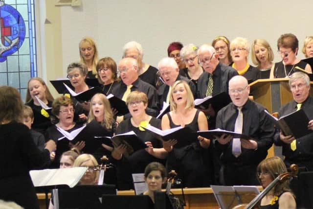 A section of the Shine Out Praise Choir. Pcture: supplied by Judith Watson
