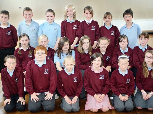 Largymore Primary School P7 Leavers in 2009