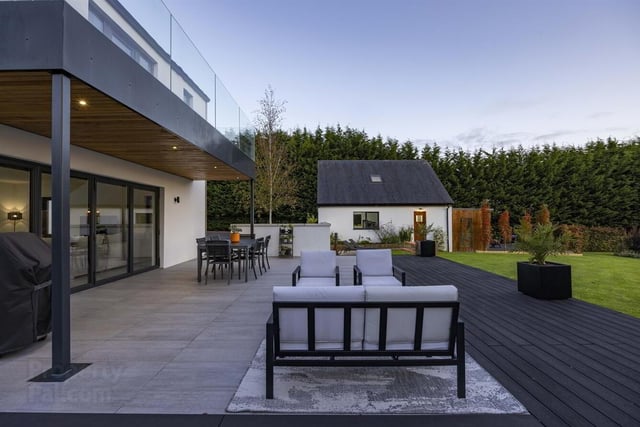 This four bedroom detached home is on the market priced at offers over £835,000