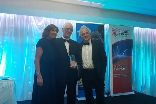 Lifetime Achievement Award winner John Bosco from the Specialist Joinery. Credit: National World