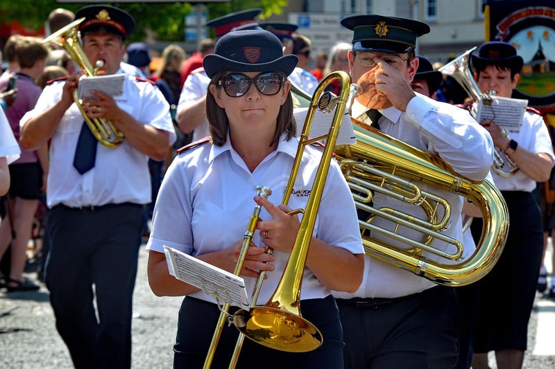 The Portadown Salvation Army Brass Band. PT23-291.