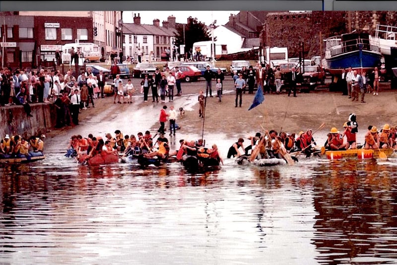 Raft race.