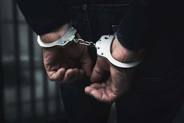 Man arrested and drugs seized following search of a vehicle in Lisburn. Pic credit: ronstik