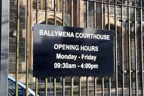 The case was heard at Ballymena Magistrates Court. Photo: Pacemaker