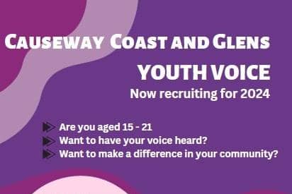 Causeway Coast Youth Voice is recruiting for new members. Credit Education Authority