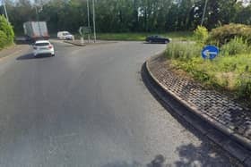 Derry Road Roundabout, Omagh. Photo Google
