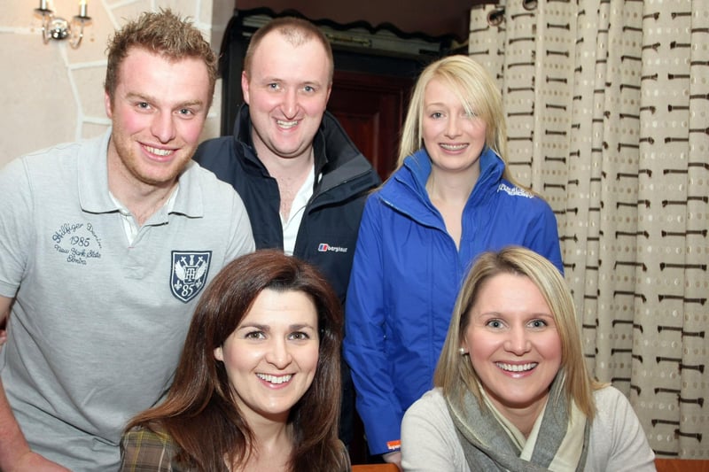 Kilraughts YFC held a table quiz in 2008 at the Scenic Inn. And pictured are one of the teams who took part, who went under the name of 'Smarties'