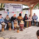 A show case of local talent be held in the courtyard, Pomeroy forest during the summer months. Credit: Connect Pomeroy