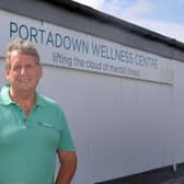 Alan McDowell, founder of the Portadown Wellness Centre. PT34-200. Picture: Tony Hendron