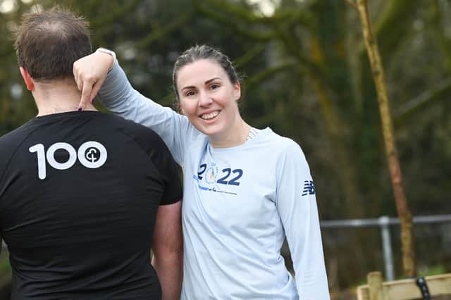 Suzanne Dickey took part in her 100th parkrun.