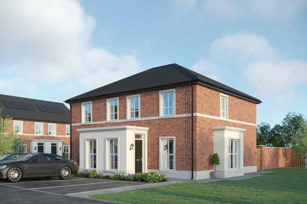 The new Hagan Homes' Rockview Lane development in Carrickfergus. Picture: Hagan Homes