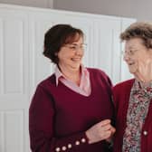 Ann and her mum Ruth share a smile at the support group in Coleraine
