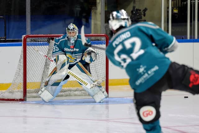 Andrew Dickson is returning for his fifteenth season with the Belfast Giants. Photo by William Cherry/Presseye