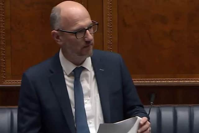 DUP MLA Peter Martin.