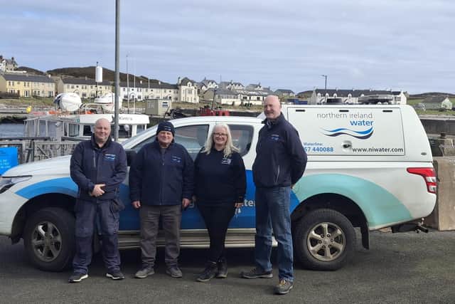 NI Water is proud to announce the appointment of Sarah McCormack as Rathlin Island’s new Water and Wastewater Treatment Process Operator. CREDIT NI WATER