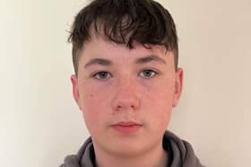 Police are growing concerned in relation to the whereabouts of Alex Breadon who is 13 years old.  Picture: released by PSNI