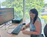 Patricia Murphy, Volunteer Counsellor with Childline Foyle Night Service. Credit: NSPCC