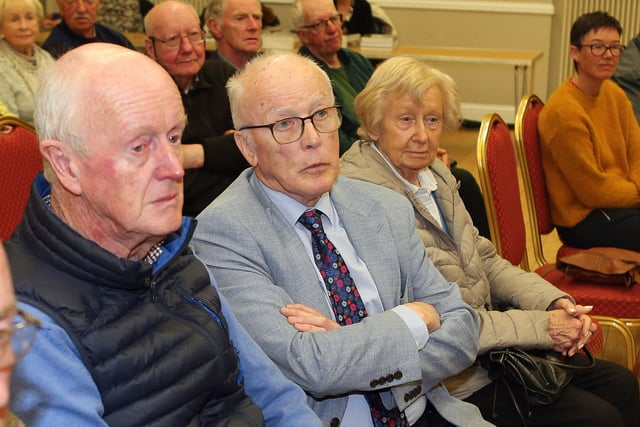 Members of the audience at the launch of The Glynns, Volume 50.