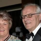 Cllr Vera McWilliam and husband Ray at a civic function.