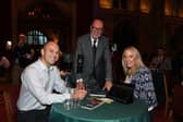 James Ingram, Europe Incoming; David Boyce, Tourism Ireland; and Charmain Bell, Mid Ulster District Council, at Tourism Ireland’s Flavours of Ireland 2023 in London.
Credit: Malcolm McNally