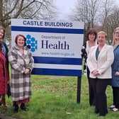 Some of the ladies who received letters from the Southern Health Trust regarding concerns over Cervical Smear Tests and who are involved in a review of those tests. They attended a meeting with Health Minister Mr Robin Swan MLA with Armagh, Banbridge and Craigavon Councillor Julie Flaherty to discuss the issues.