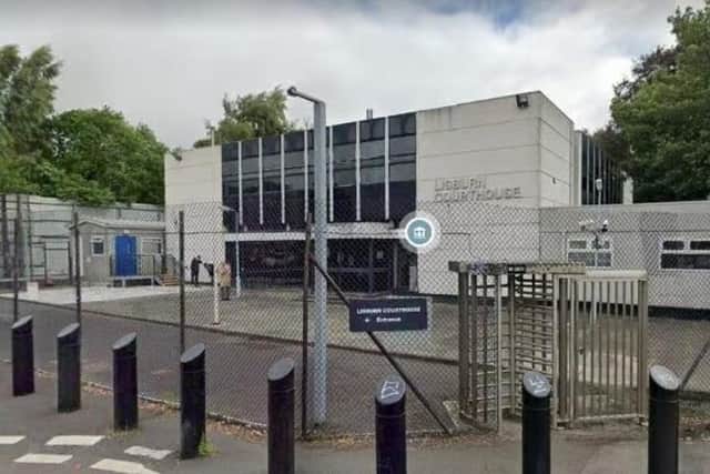 Lisburn Court House in Lisburn, Co Antrim.