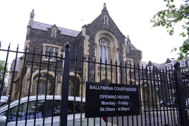 The case was heard at Ballymena Magistrates Court. Photo: Pacemaker