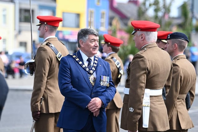 Mid and East Antrim Borough Council hosted the North Irish Horse annual celebration and commemoration of the Battle for the Adolf Hitler Line at the weekend.