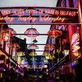 Belfast ranks third in the survey.