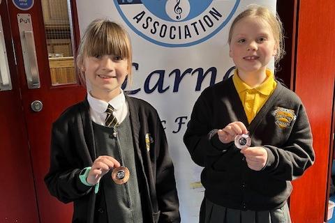 Success for these two young entrants.
