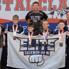 Medalists pictured at the Crystal Classic 2026 Taekwondo Championships in Waterford. Credit: Supplied