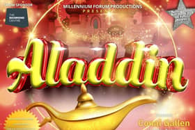 If you’ve ever fancied treading the boards in a professional theatrical production, make your way to the Millennium Forum on Friday 12th April from 1-5pm when the North West’s premier theatre will be holding auditions for yet another fabulous Christmas panto, ‘Aladdin’. Credit Millennium Forum