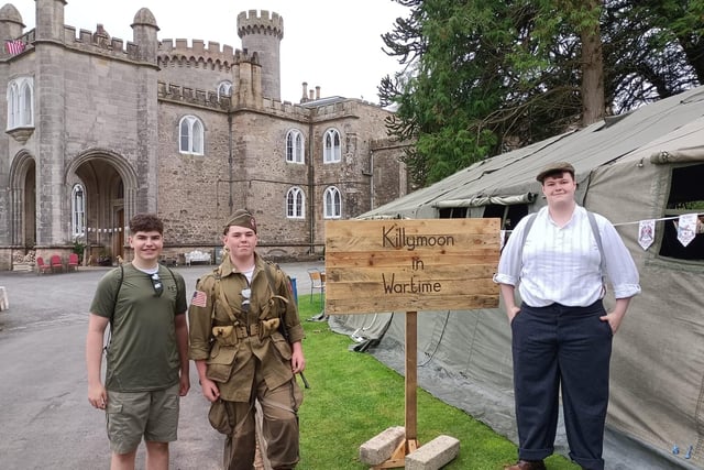 Pictures from the VE-VJ 80th commemoration at Cookstown's Killymoon Castle
