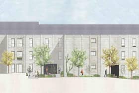 The proposed rear elevation at 5 - 19 Scotch Street, Dungannon. Credit: Mid Ulster District Council planning portal