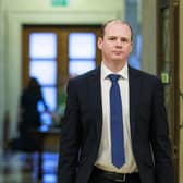 Communities Minister Gordon Lyons. Photo: Liam McBurney/PA Wire