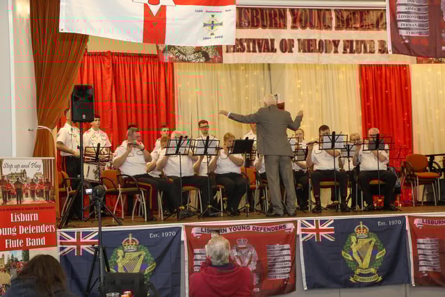 Lisburn Young Defenders recently held the Festival of Flute Bands at Lisburn Orange Hall