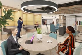 An artist's impression of the new branch.