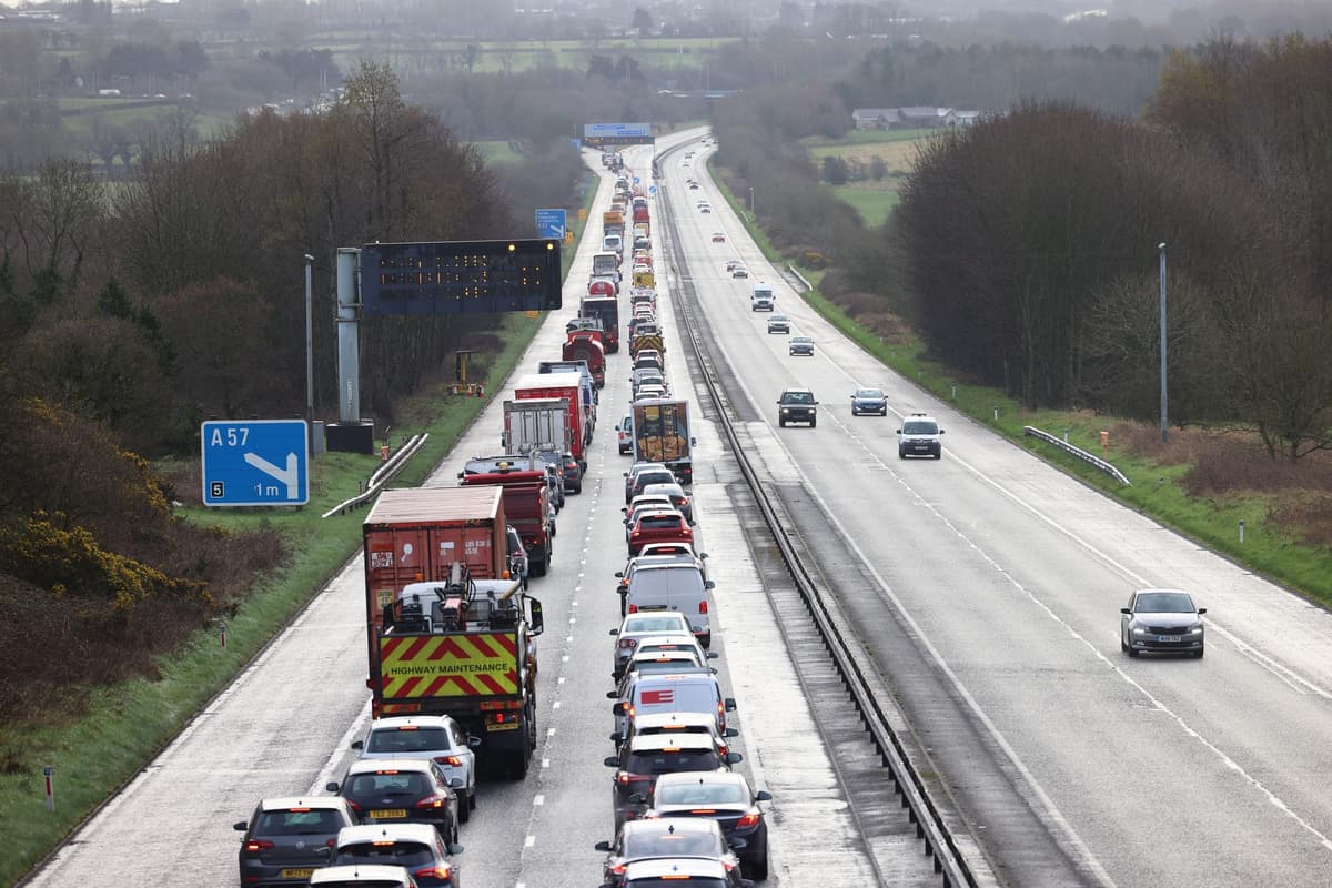 Templepatrick Crash M2 closed following four-vehicle collision between Templepatrick and ...