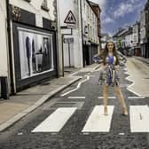 Melanie Bond Boutique brought a touch of Abbey Road to Dromore for her latest fashion shoot. Pic credit: Paul McFarland of Picturskew Photography