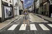 Melanie Bond Boutique brought a touch of Abbey Road to Dromore for her latest fashion shoot. Pic credit: Paul McFarland of Picturskew Photography