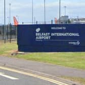 Belfast International Airport. Pic: Google