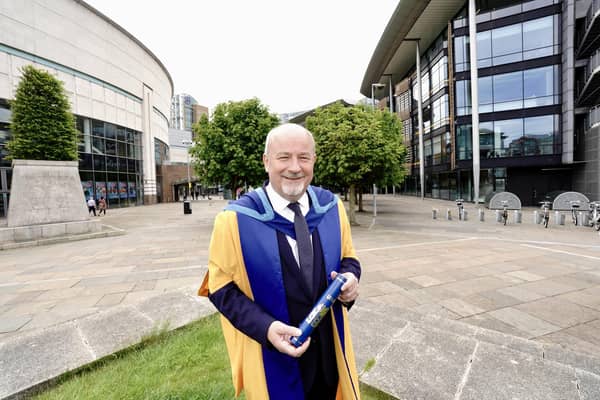Journalist and author Brian Rowan has been awarded an honorary degree of Doctor of the University at The Open University's Belfast Degree Ceremony on Friday, May 31. Picture: The Open University