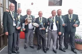 The Northern Ireland Commonwealth Fly Fishing Team, which enjoyed success at Islay, Scotland, from left to right: Harvey Hutchinson; Gary Maguire, Alan McDade, Campbell Baird, Darren Haggan, Brian Russell and Brian Kerr. Pictured submitted by Alan McDade.