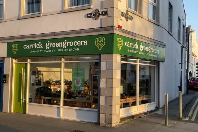 The role of cooperatives in building a strong, fair economy will be in focus during a joint event by Carrick Greengrocers and Jubilee Farm. Photo: Carrick Greengrocers